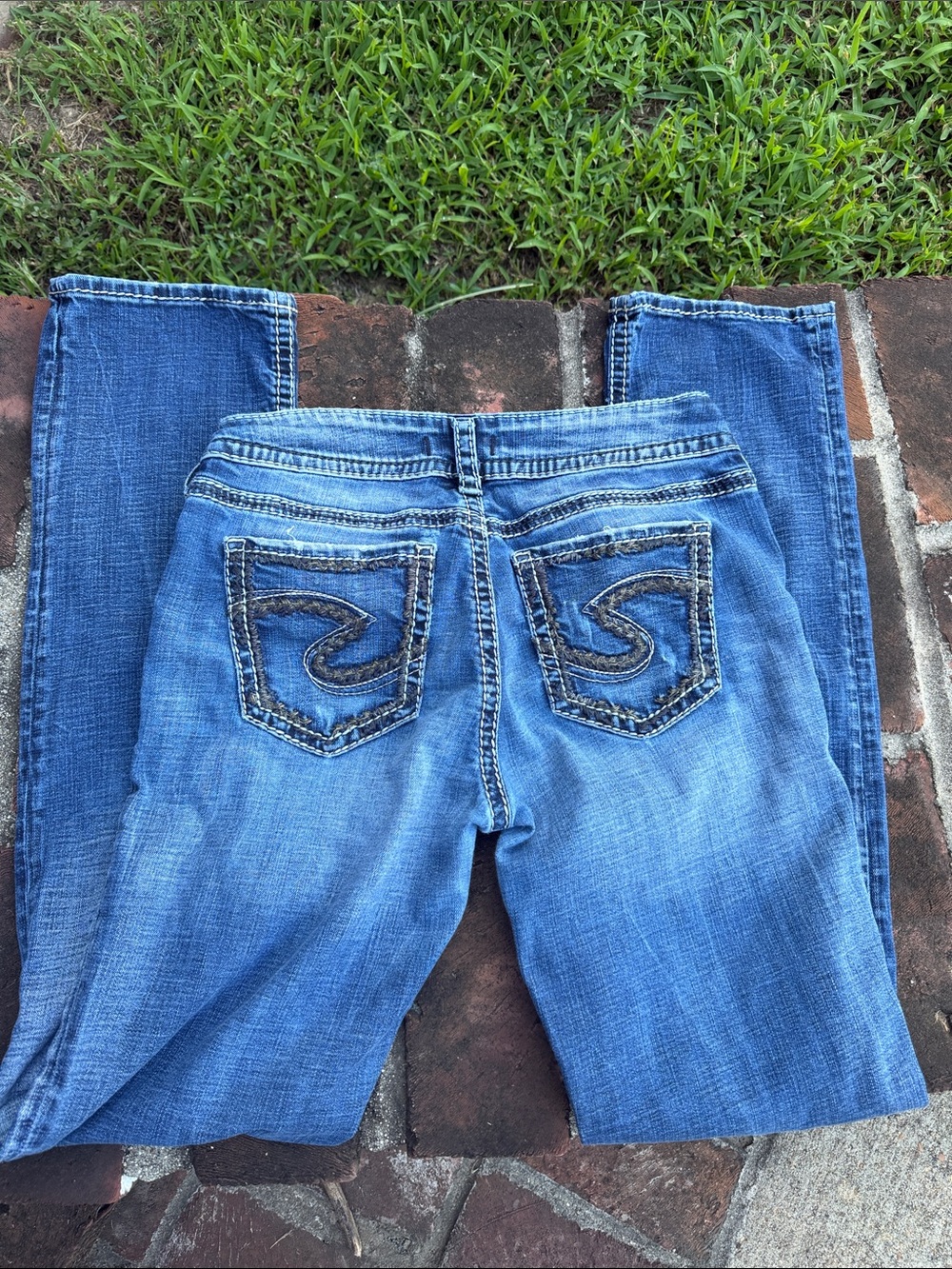 Silver Suki straight blue jeans size 28 - Picture 1 of 6